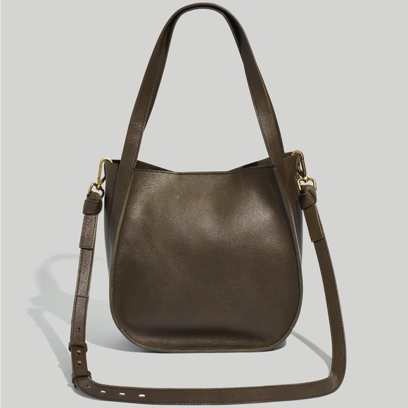 Madewell Bags New Madewell The Sydney Shoulder Bag In Cargo Green